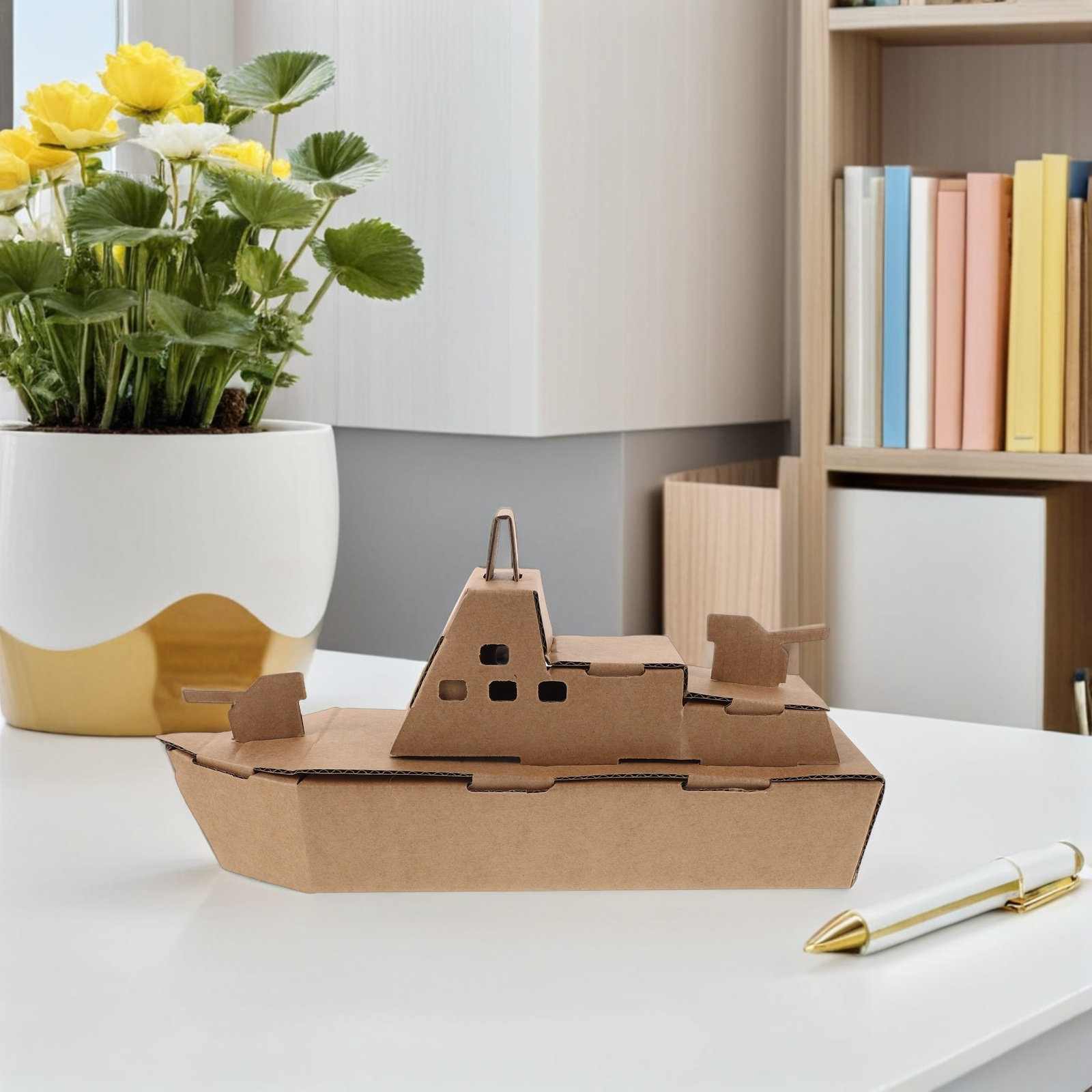 Art Craft Easy With Paper - 4Pcs Paper Craft Kits Creative Cardboard