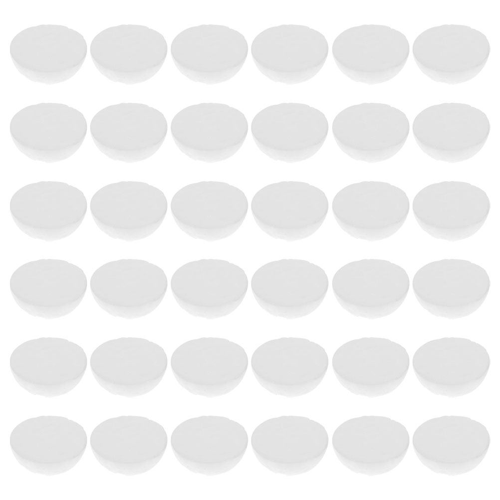 Art Craft Project - 100Pcs White Half Round Foam Balls