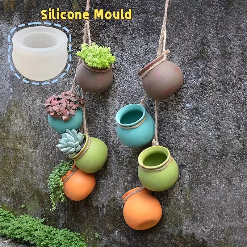 Art Craft Things - Silicone Flower Pot Molds, Resin Molds,