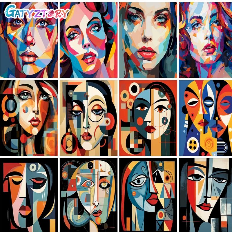 Art Craft Website - GATYZTORY Acrylic Paint Frame Diy Painting