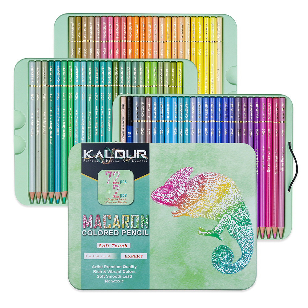 Colored Pencil Professional - 72pcs Macarons Color Pencils Professional Soft