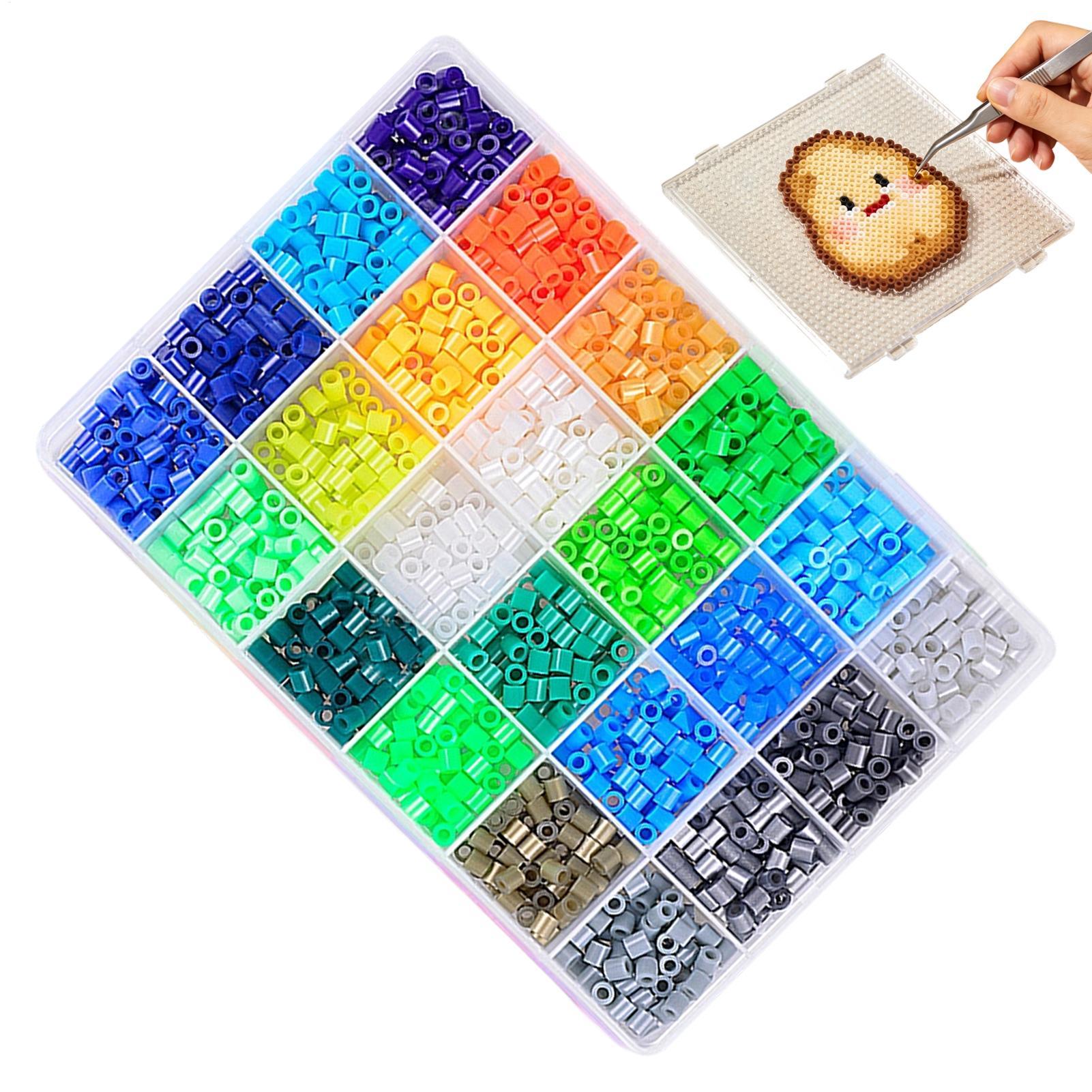 Art Craft Workshop - Melty Beads 24-Color DIY Crafting Supplies