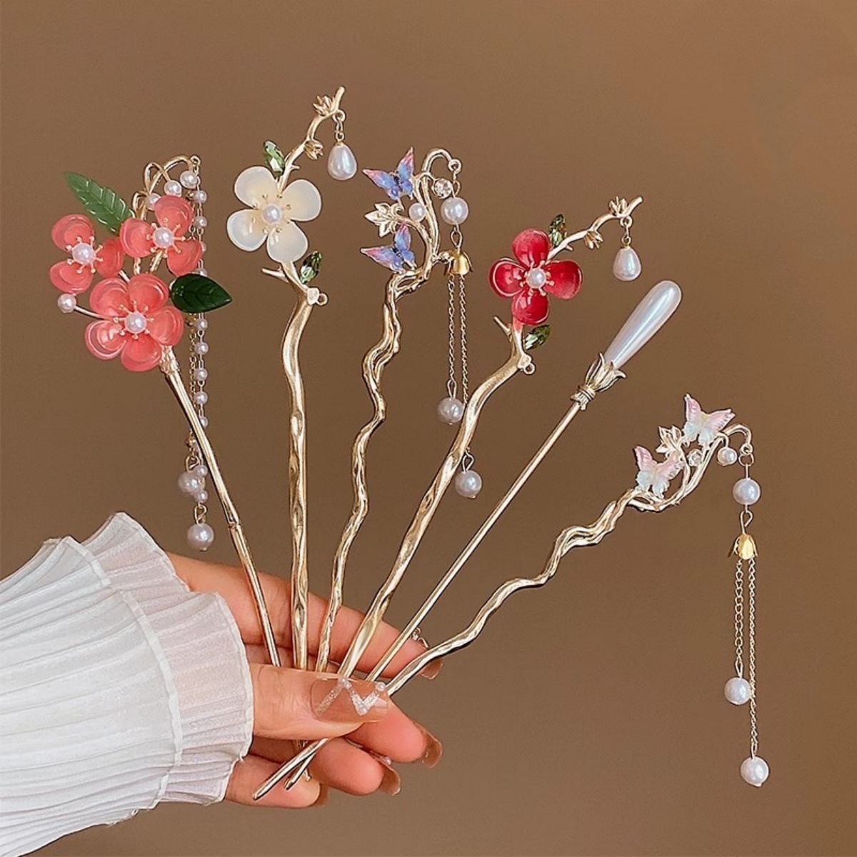 Art Craft Shop - 2025 New Flower Hairpin For Women