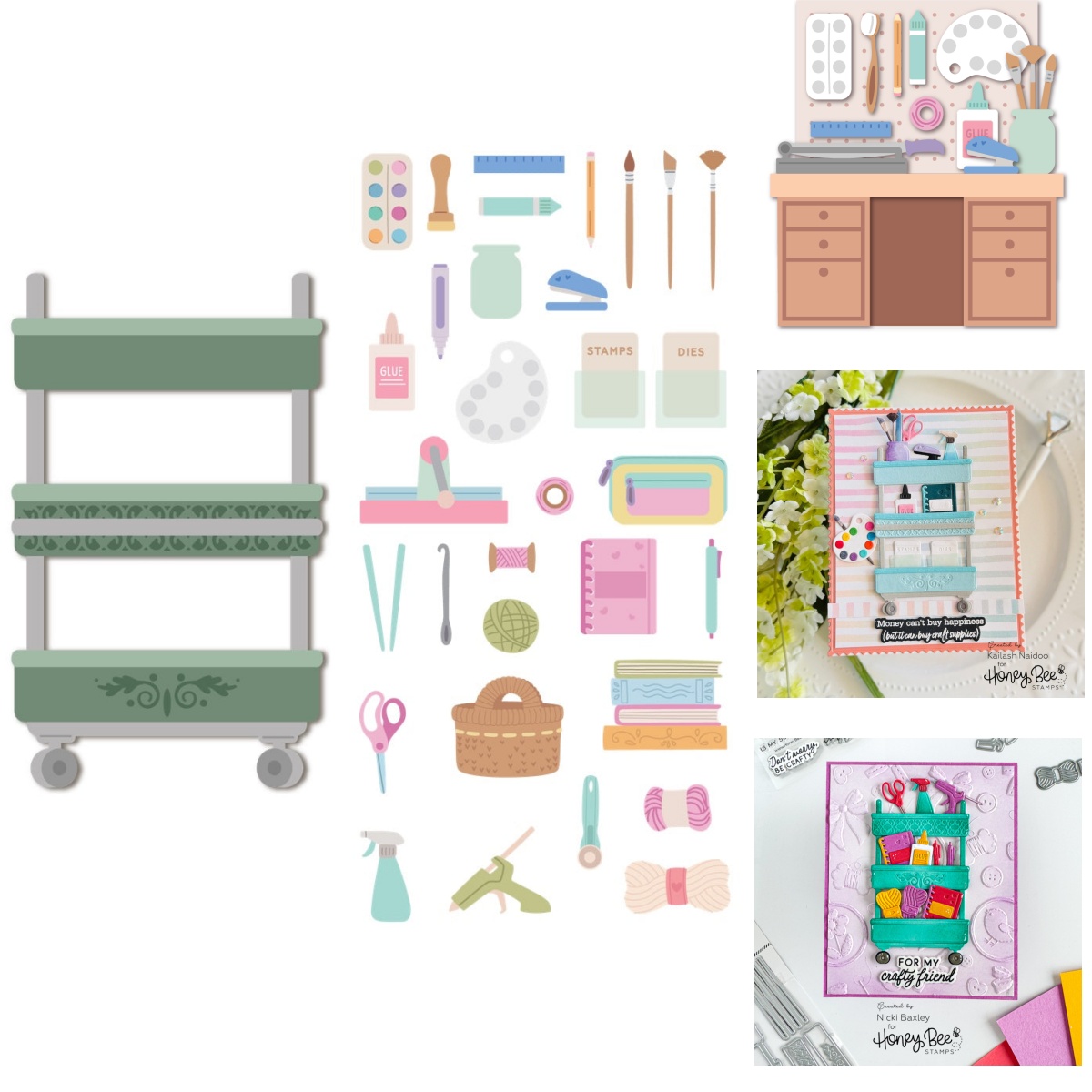 Art Craft Letter A - Layers Arts And Crafts Supplies Cart