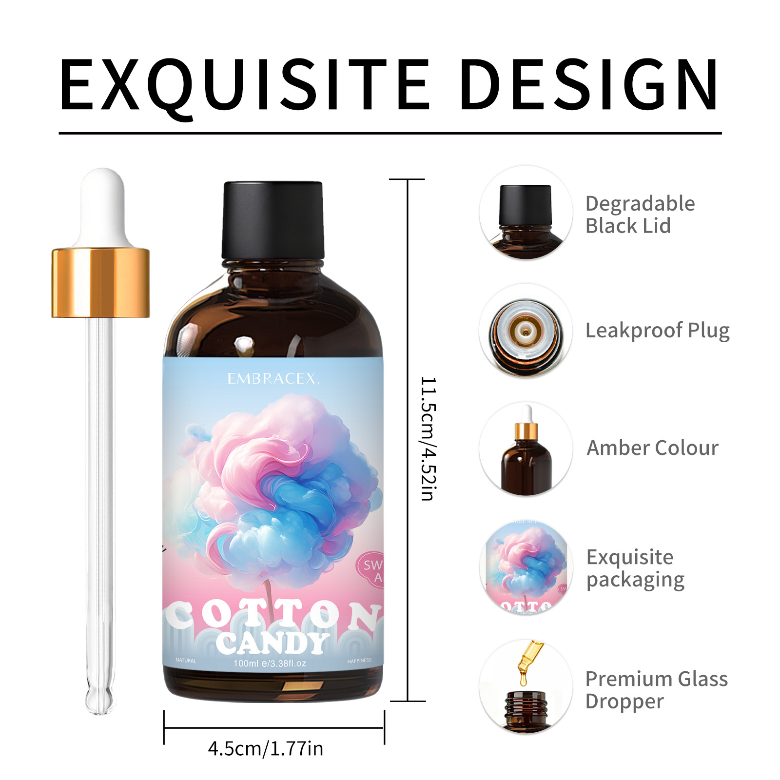 100ml Cotton Candy Essential O - огляд і ціна Art Craft Things