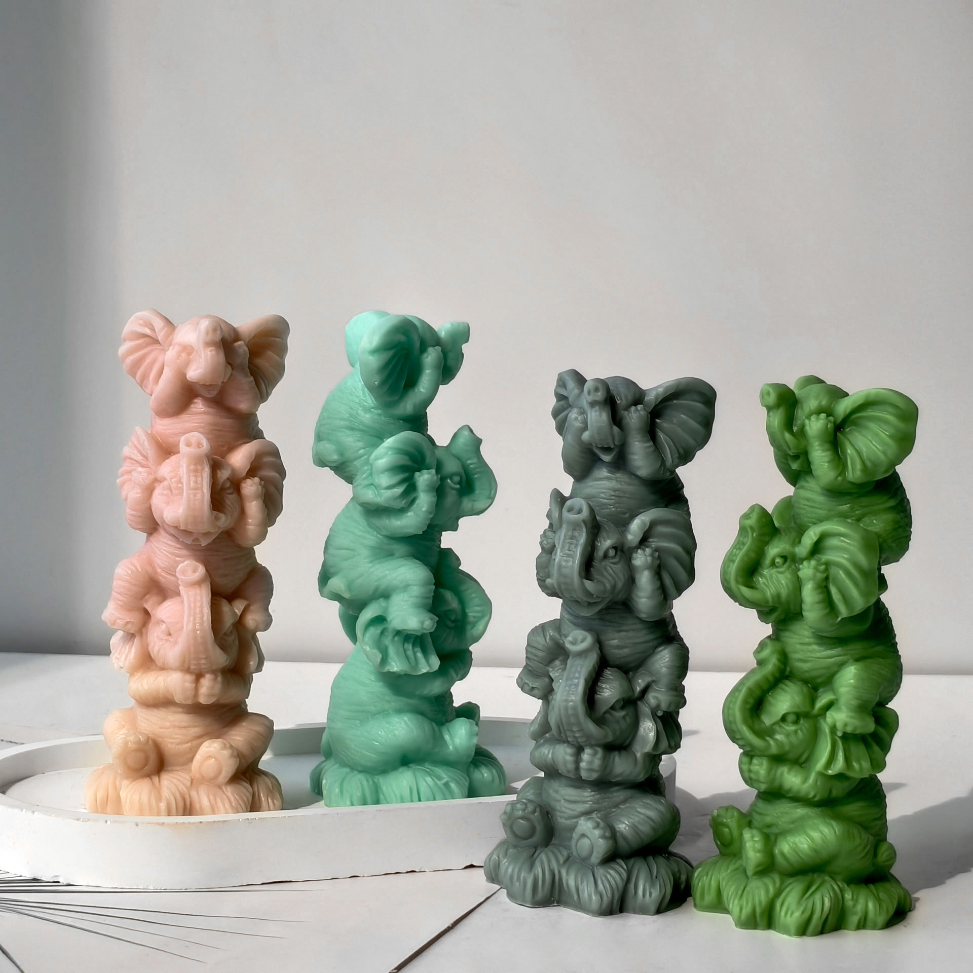 Cartoon Elephants Silicone Can - огляд і ціна Soy Candle Fragrance Oil