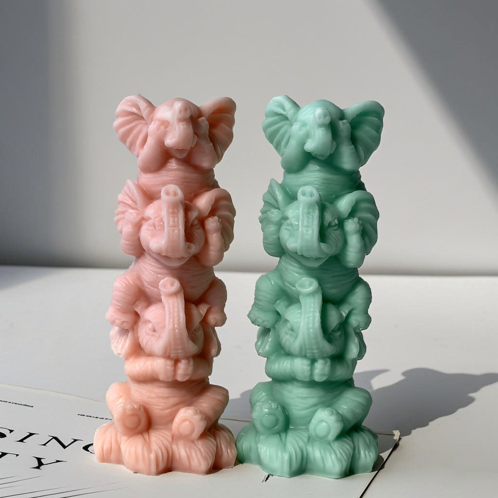 Cartoon Elephants Silicone Can - огляд і ціна Soy Candle Fragrance Oil
