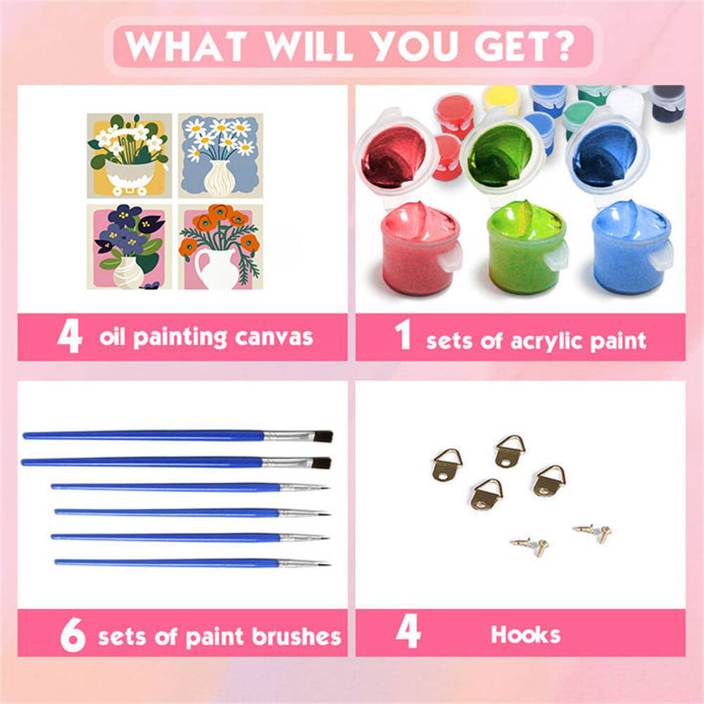 HUACAN Easy-to-learn Colorful  - огляд і ціна Art Craft Website