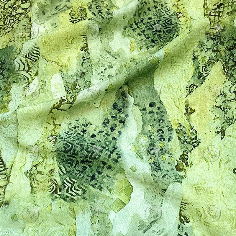 Green ink dyeing oil painting  - огляд і ціна Silk Painting Dye