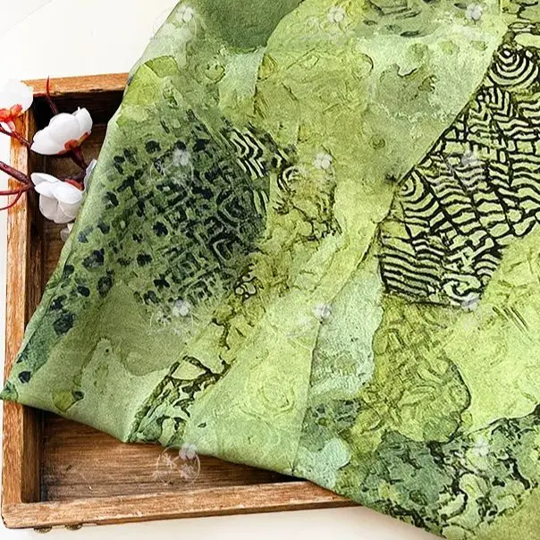 Green ink dyeing oil painting  - огляд і ціна Silk Painting Dye