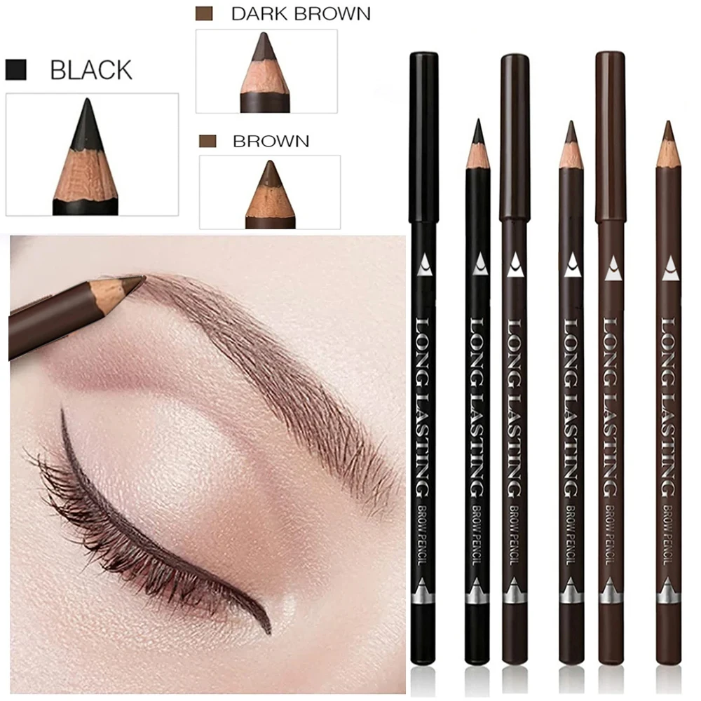 6/12Pcs Eye Brow Pencil Waterp - огляд і ціна Colored Pencil Professional