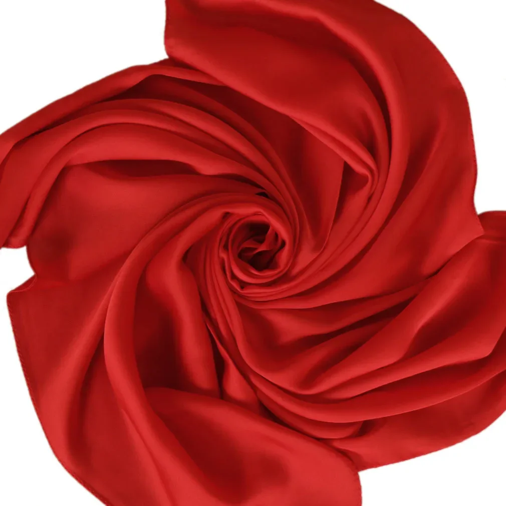 Satin Scarf Women 70cm Solid C - огляд і ціна Art Craft Shop