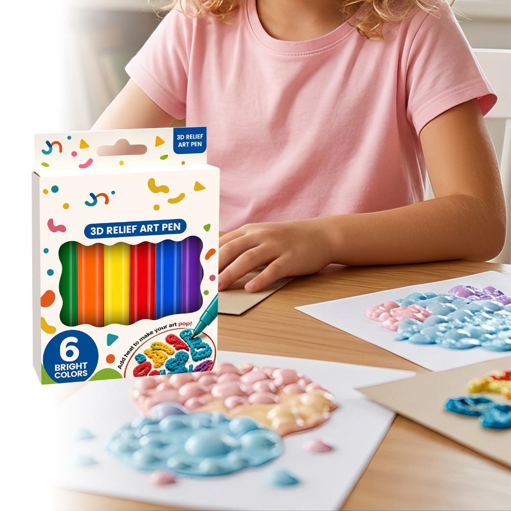 Premium 3D Puffy Popcorn Pen S - огляд і ціна Art Craft Easy With Paper