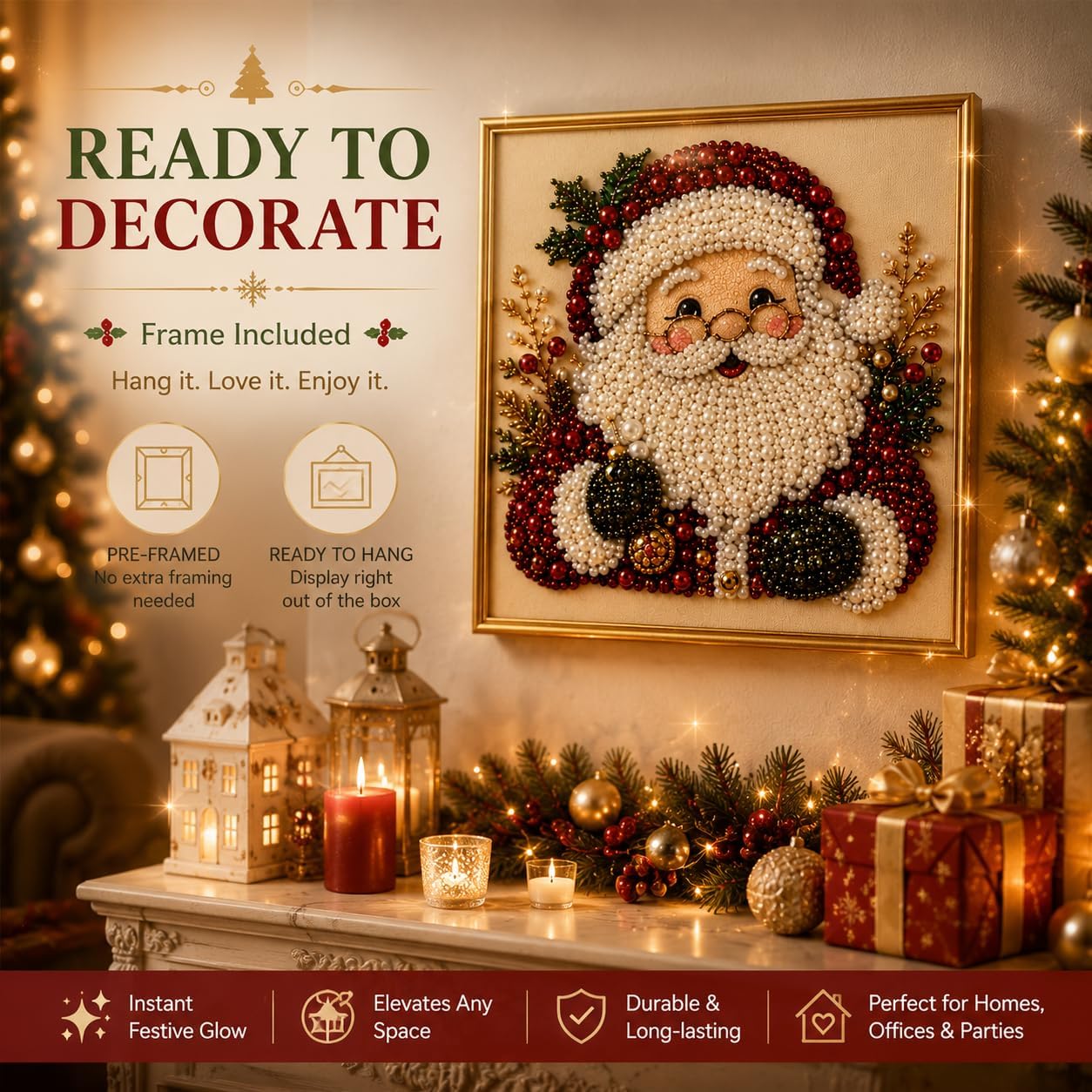 DIY Christmas Pearl Diamond Pa - огляд і ціна Art Craft Holiday