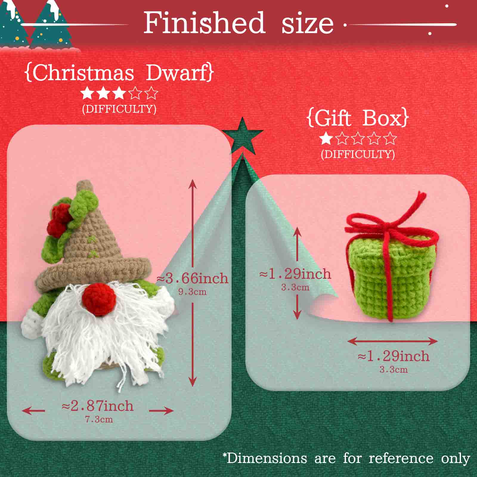 YAMAXIN 2PC Christmas Themed C - огляд і ціна Art Craft Easy