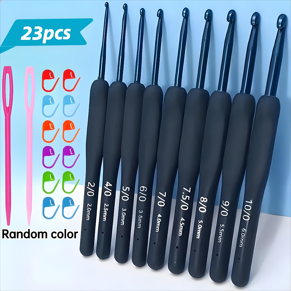 23Pcs Professional Crochet Hoo - огляд і ціна Crochet Hook Set