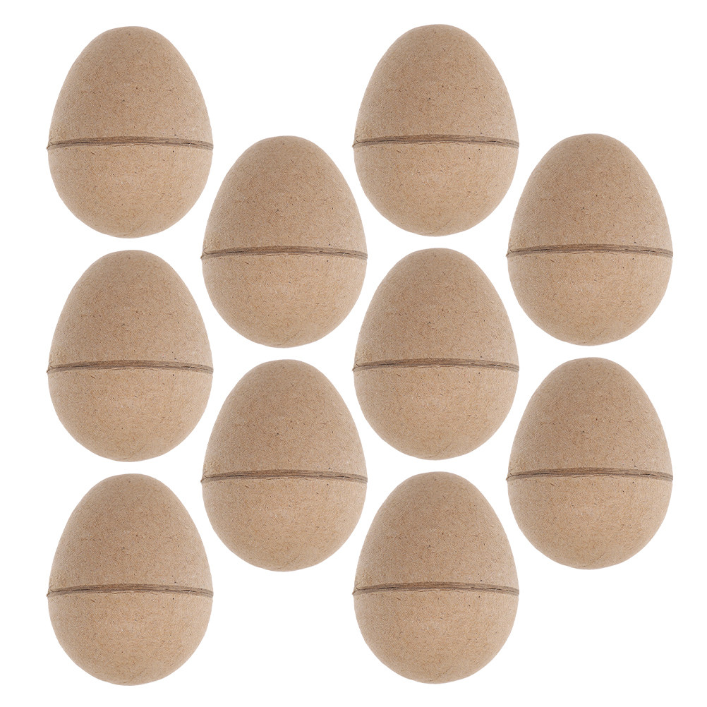 10Pcs Craft Paper Eggs DIY Bla - огляд і ціна Art Craft Project