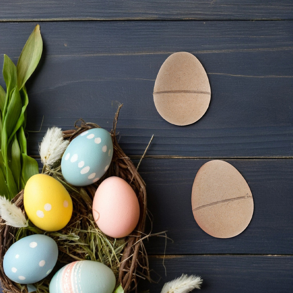 10Pcs Craft Paper Eggs DIY Bla - огляд і ціна Art Craft Project