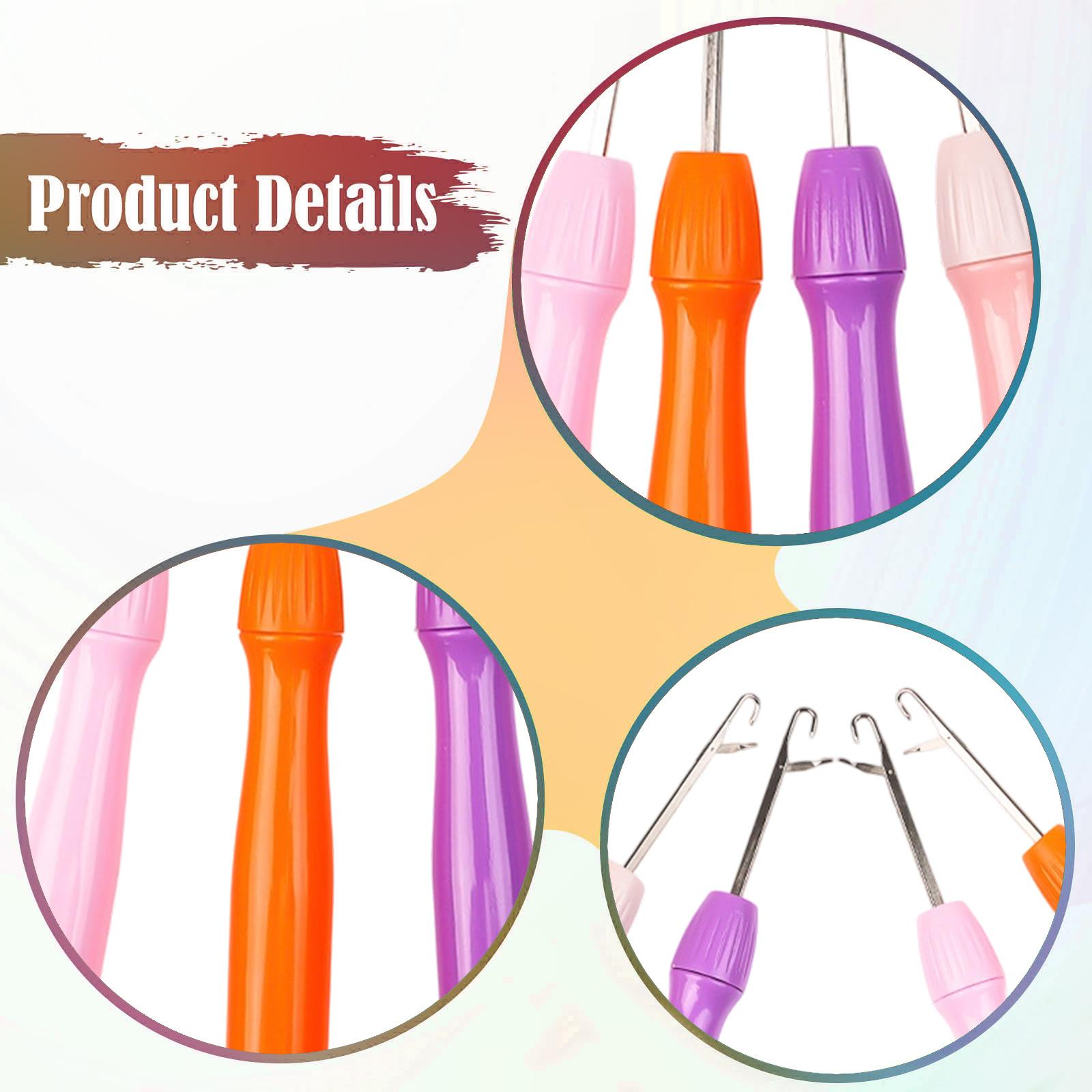 4Pcs Latch Hooks Crochet Art C - огляд і ціна Art Craft Project