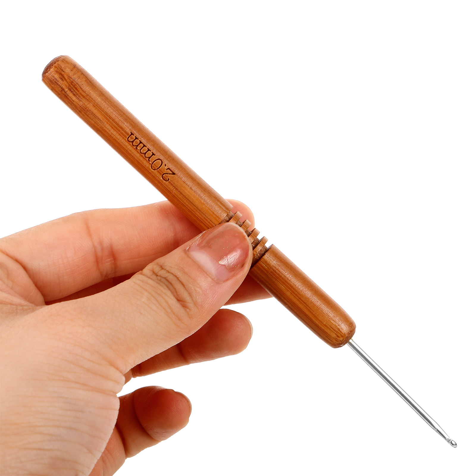 9Pcs Crochet Hook Set Bamboo H - огляд і ціна Crochet Hook Set