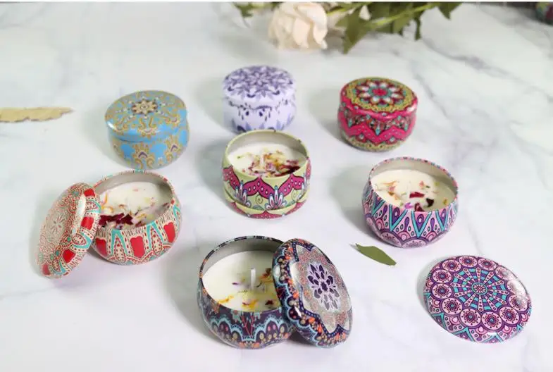 New Scented Candle Tin Jar Por - огляд і ціна Soy Candle Fragrance Oil