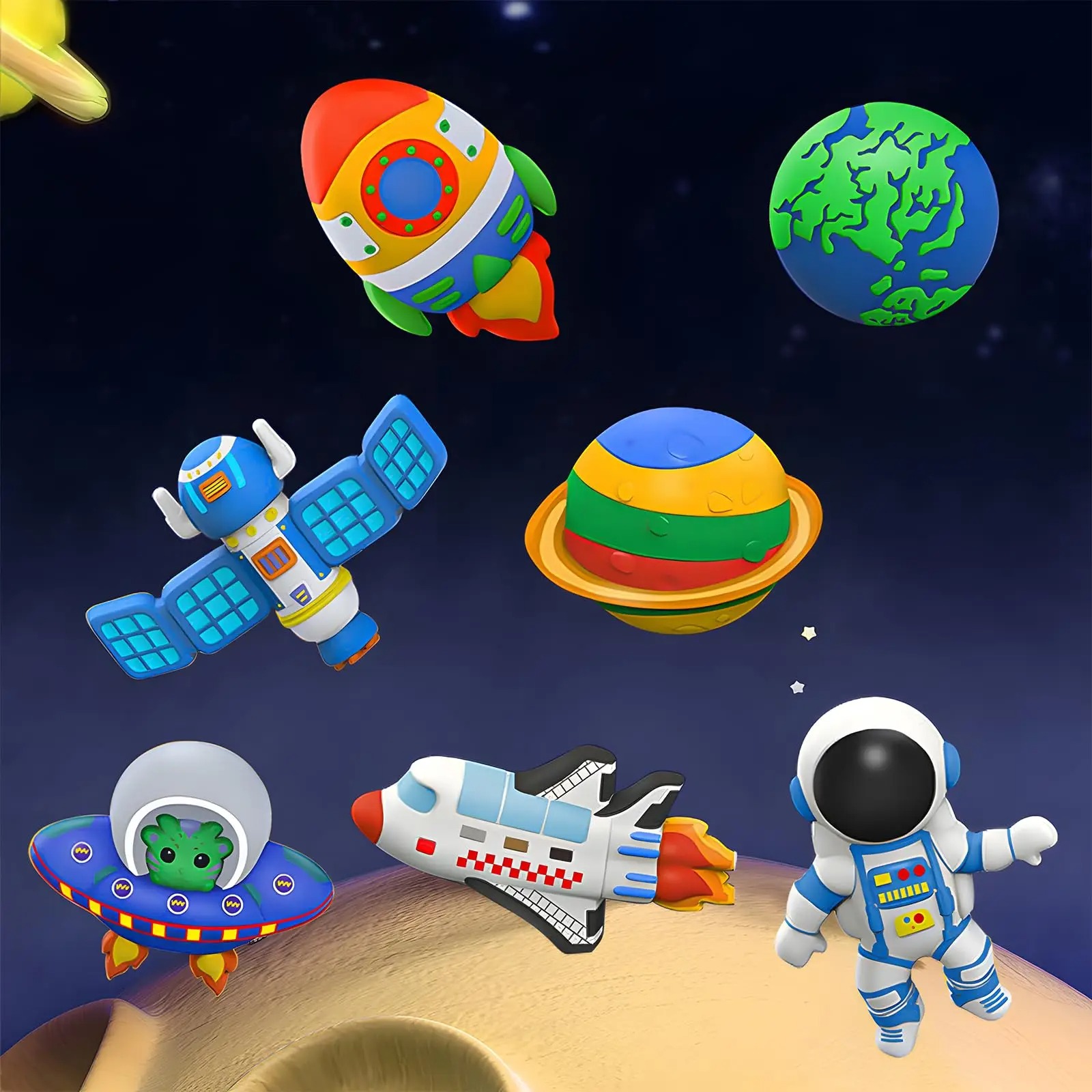 Space DIY Gypsum Kit for Kids  - огляд і ціна Art Craft 5 Year Old