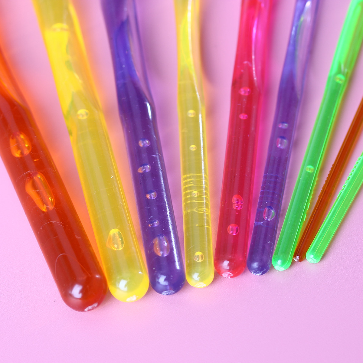 9Pcs Colorful Crochet Hooks Pl - огляд і ціна Crochet Hook Set
