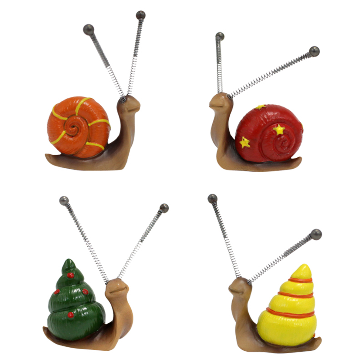 4pcs, Mini Snail Sculpture Bon - огляд і ціна Art Craft Website
