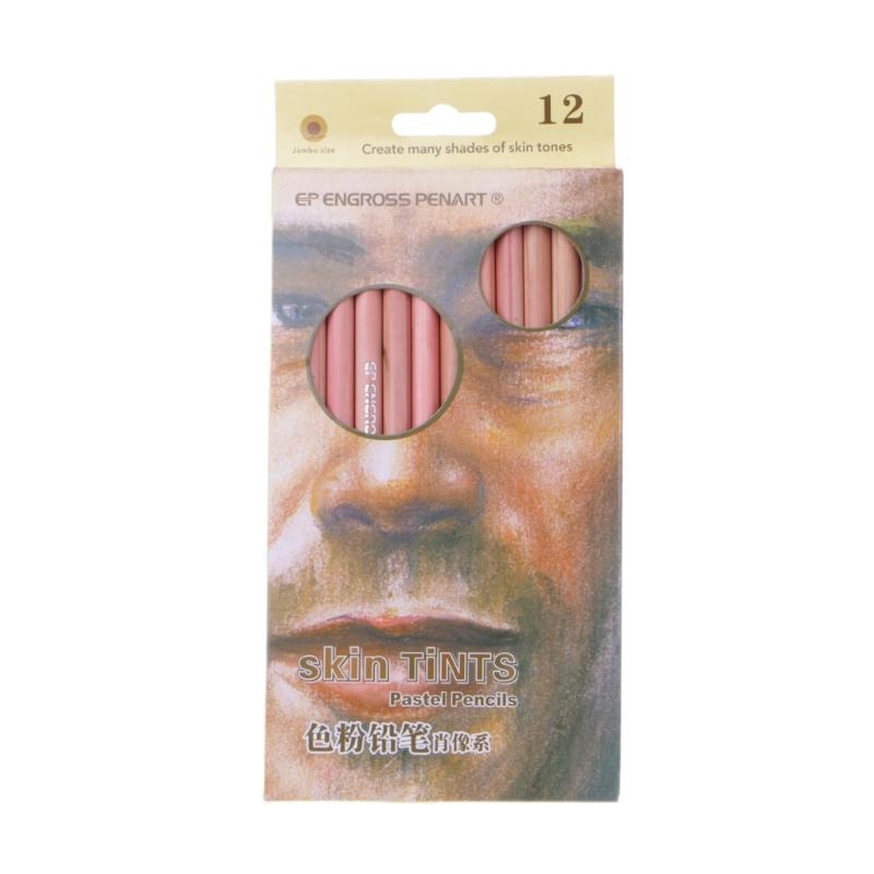12Pcs Professional Soft Pastel - огляд і ціна Colored Pencil Professional