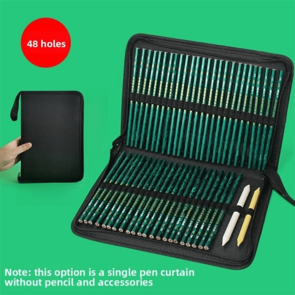 36/48/72 Hole Pen Curtain Blac - огляд і ціна Colored Pencil Professional