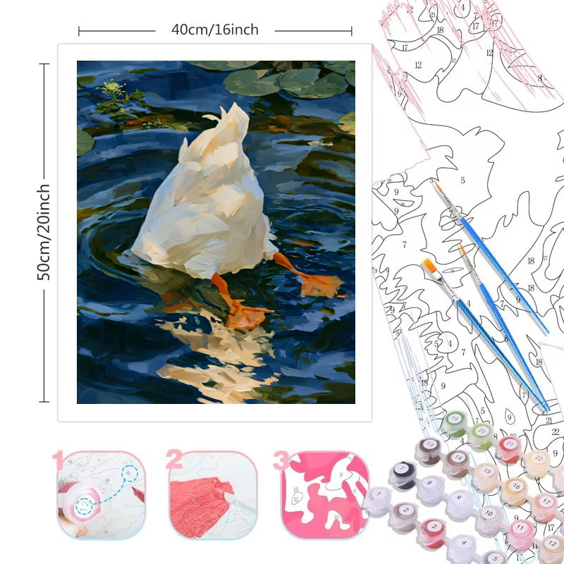 Paint By Numbers Kit for Adult - огляд і ціна Art Craft Letter A