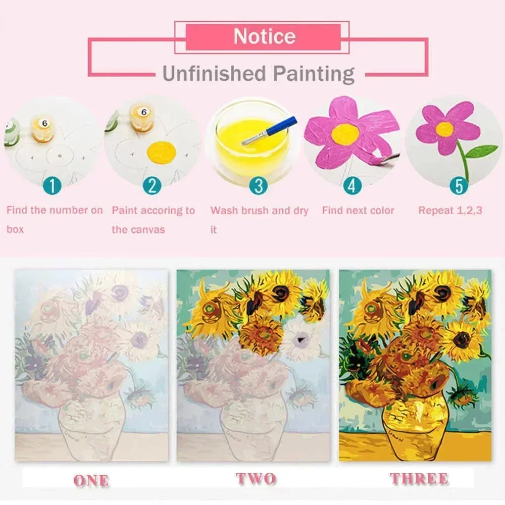 Paint By Numbers Kit for Adult - огляд і ціна Art Craft Letter A