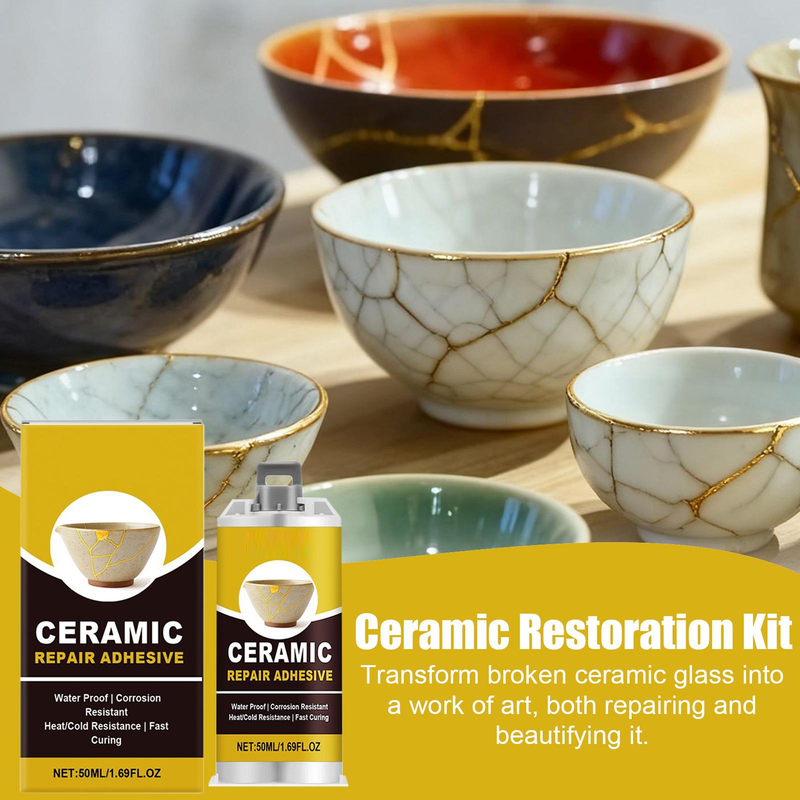 Kintsugi Repair Kit Gold Ceram - огляд і ціна Art Craft Workshop
