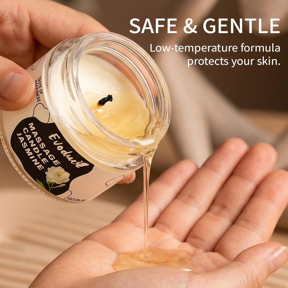 Massage Oil Candle Jasmine Soy - огляд і ціна Soy Candle Fragrance Oil