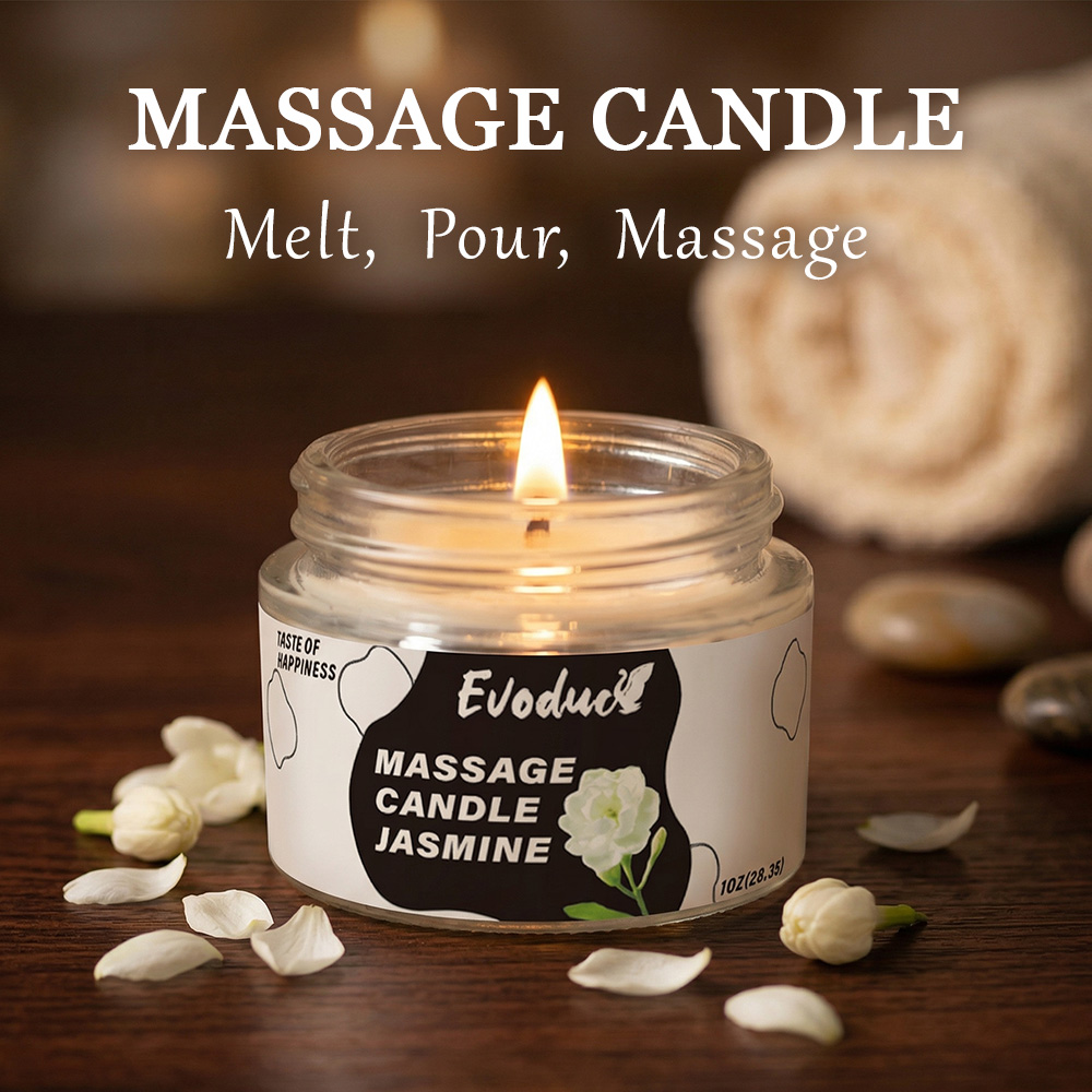 Massage Oil Candle Jasmine Soy - огляд і ціна Soy Candle Fragrance Oil