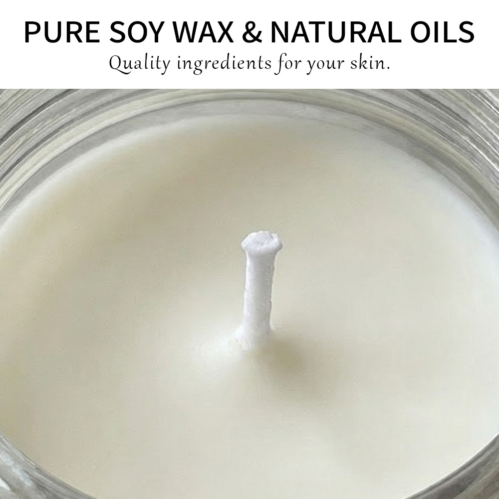 Massage Oil Candle Jasmine Soy - огляд і ціна Soy Candle Fragrance Oil
