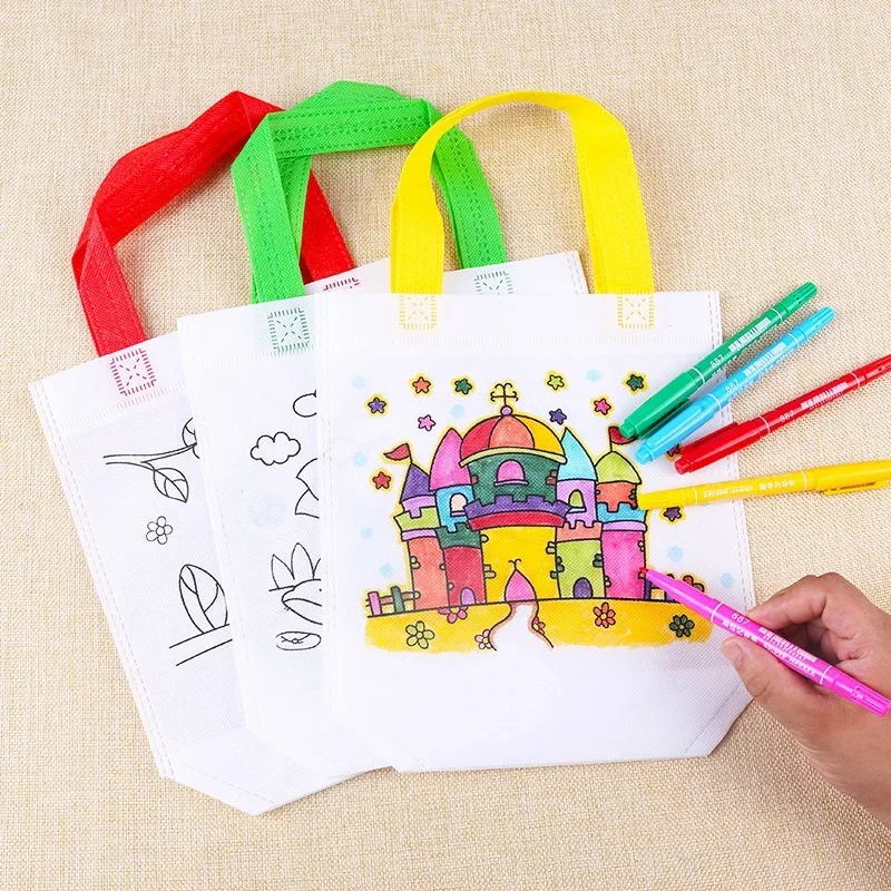 1-10pcs Sets DIY Graffiti Bag  - огляд і ціна Art Craft 5 Year Old