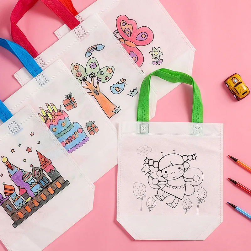 1-10pcs Sets DIY Graffiti Bag  - огляд і ціна Art Craft 5 Year Old