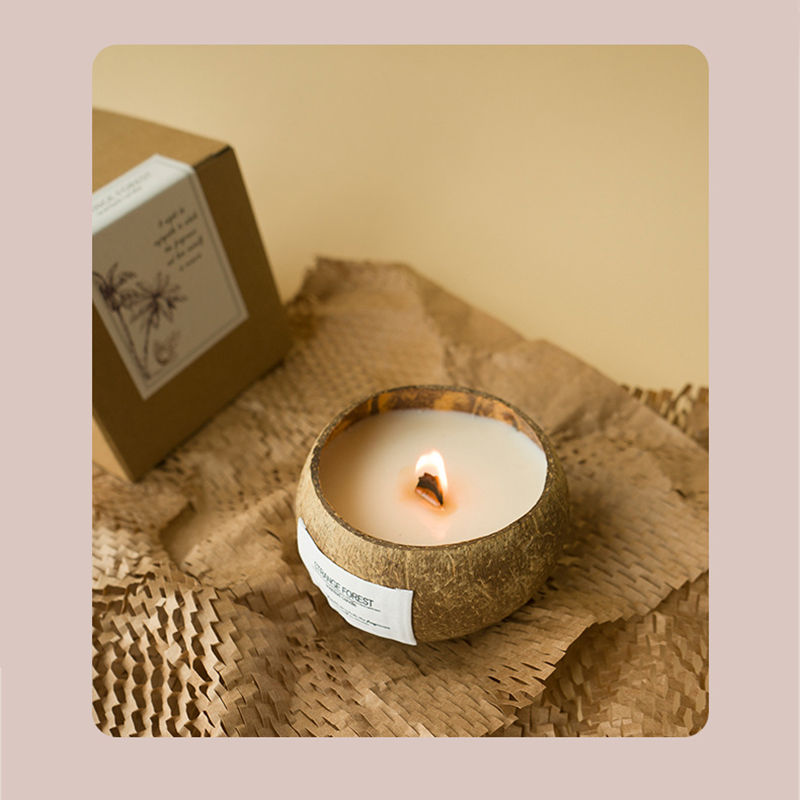 Coconut Shell Aromatherapy Can - огляд і ціна Soy Candle Fragrance Oil
