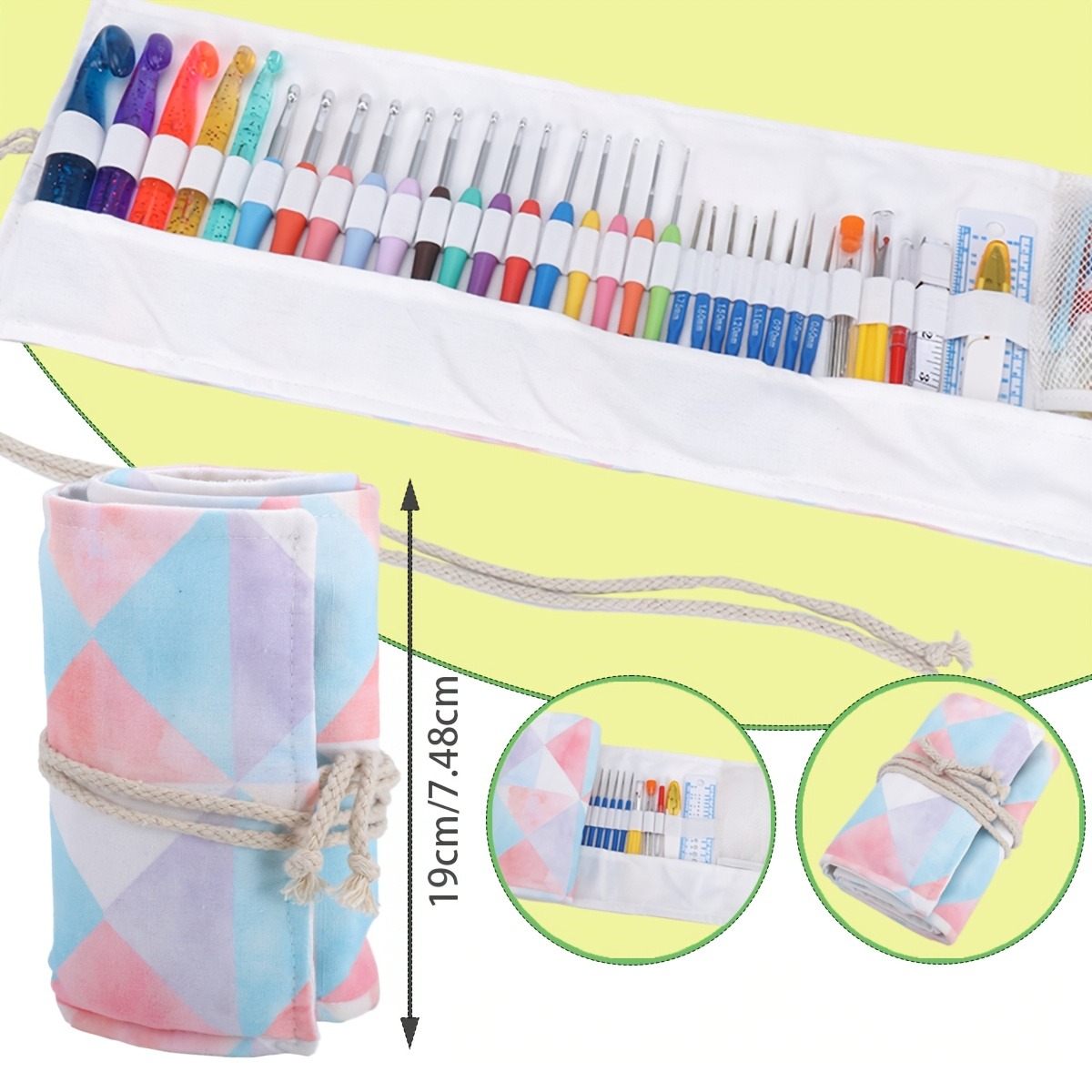 118pcs Crochet Hooks Sets, Erg - огляд і ціна Crochet Hook Set