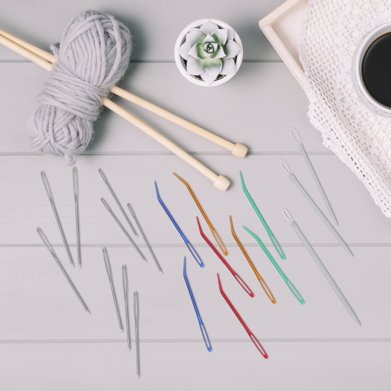 1 Set Sewing Crochet Needles H - огляд і ціна Crochet Hook Set