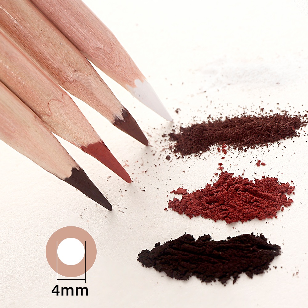 4Pcs Professional Sketch Charc - огляд і ціна Colored Pencil Professional
