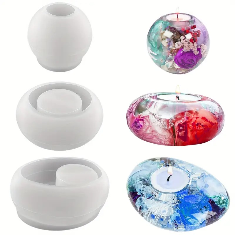 Tealight Candle Holder Resin S - огляд і ціна Art Craft Things