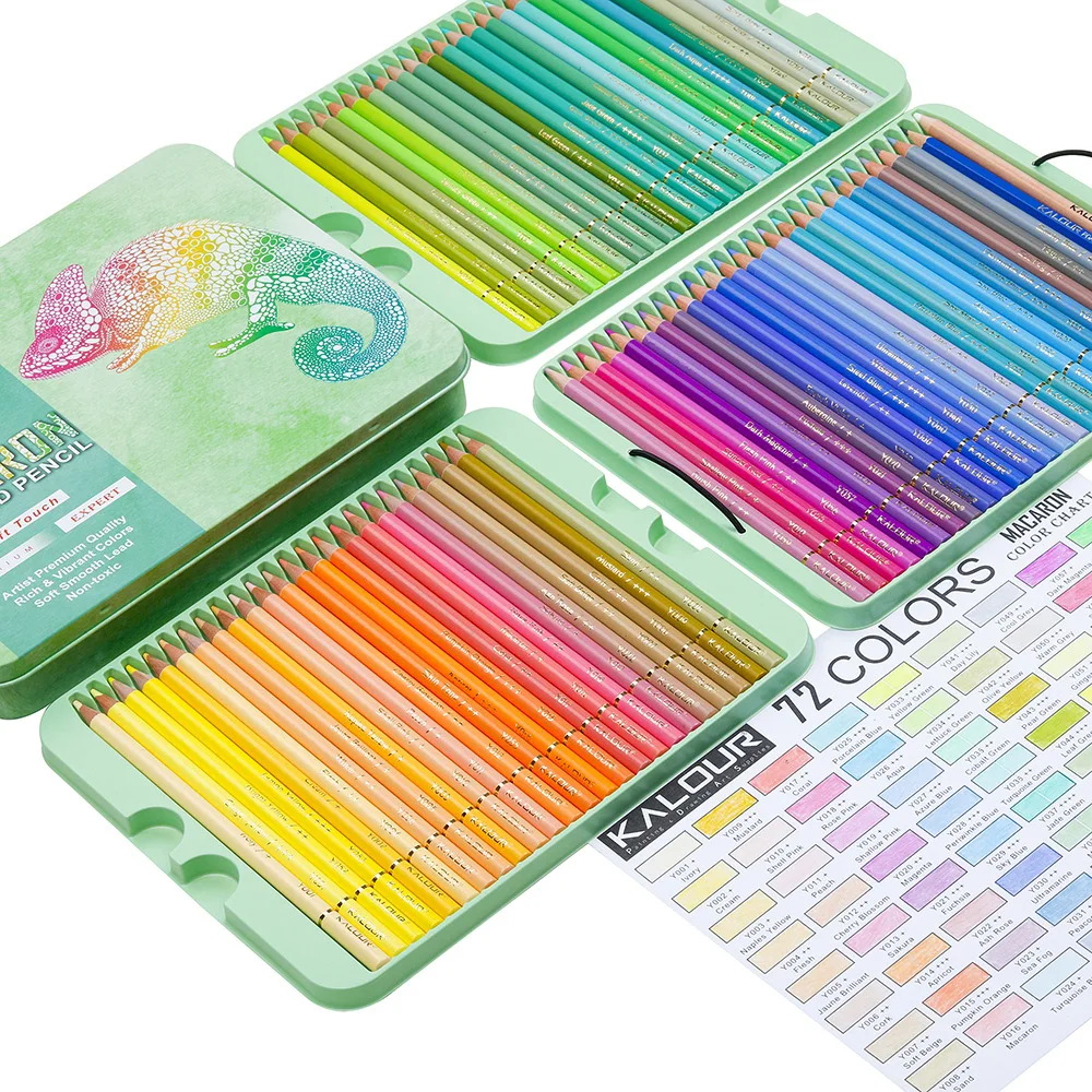 72pcs Macarons Color Pencils P - огляд і ціна Colored Pencil Professional