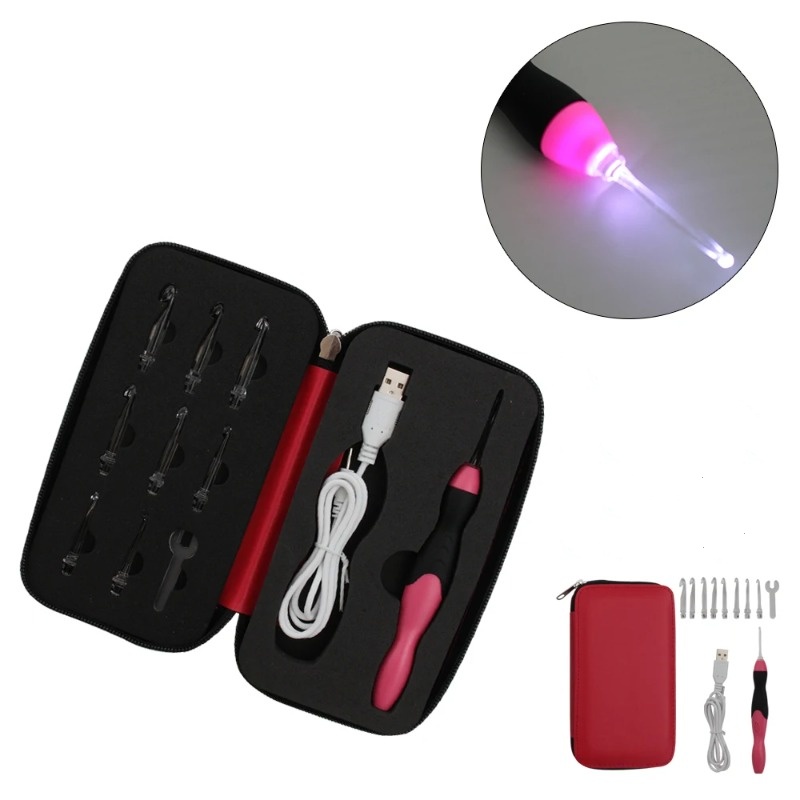 High-Qualit Portable 9-In-1 Lu - огляд і ціна Crochet Hook Set