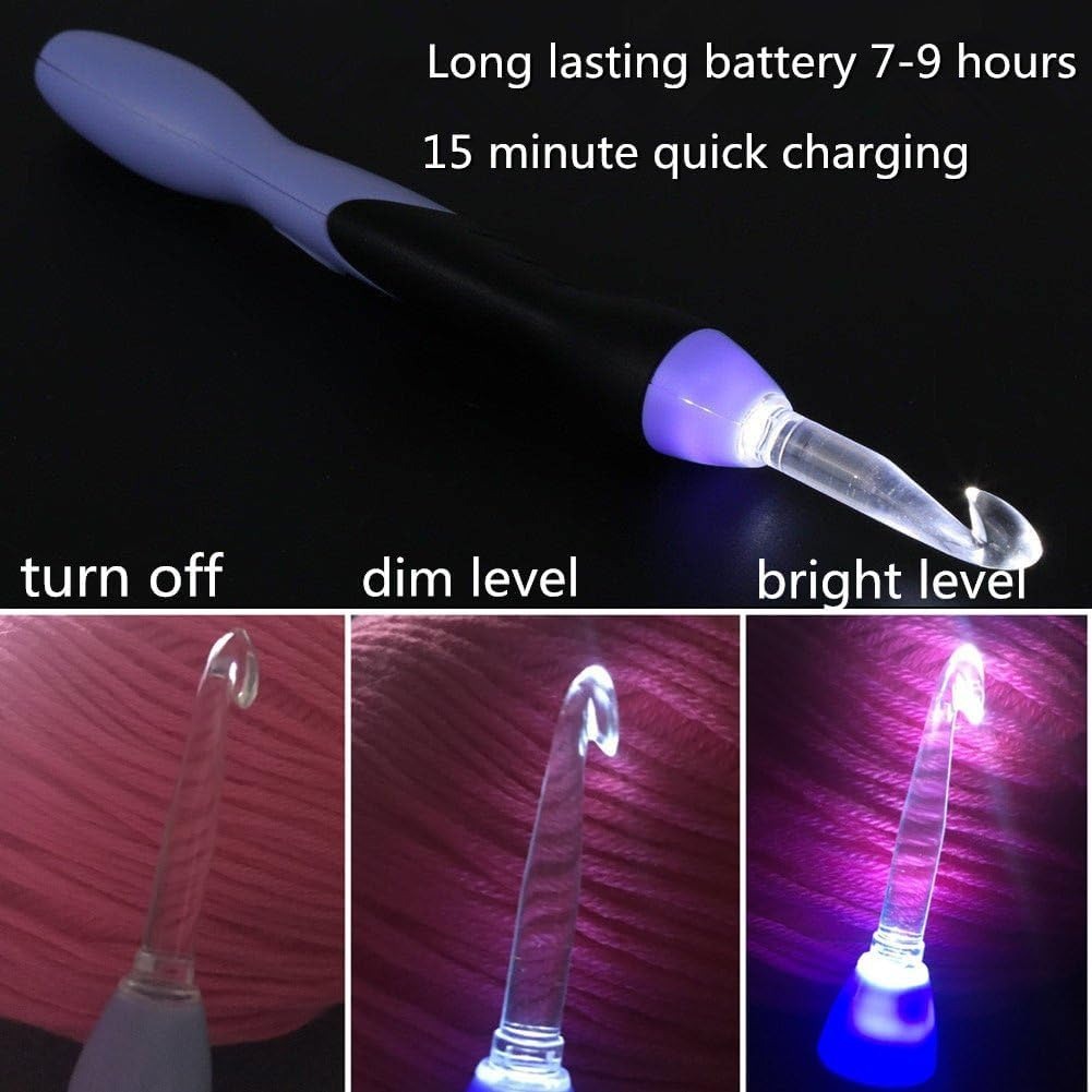High-Qualit Portable 9-In-1 Lu - огляд і ціна Crochet Hook Set
