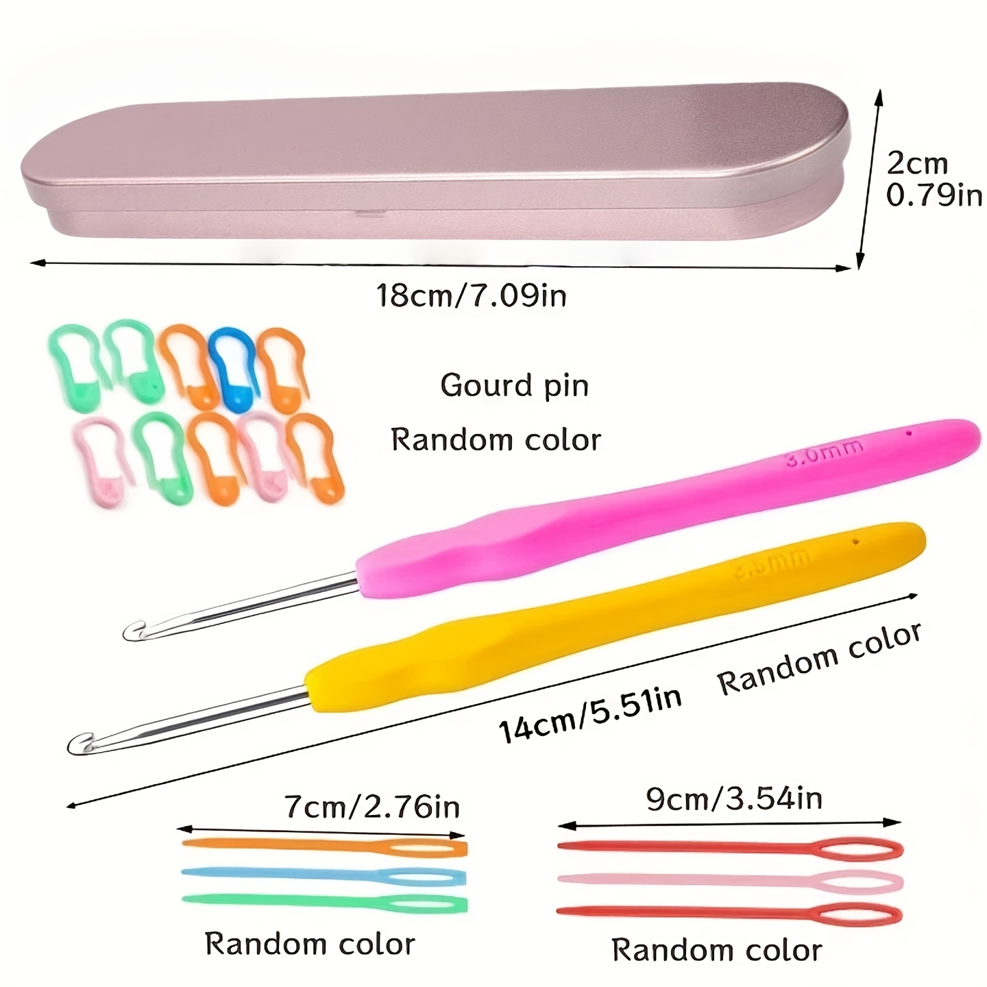 one set Crochet Hooks Set Ergo - огляд і ціна Crochet Hook Set