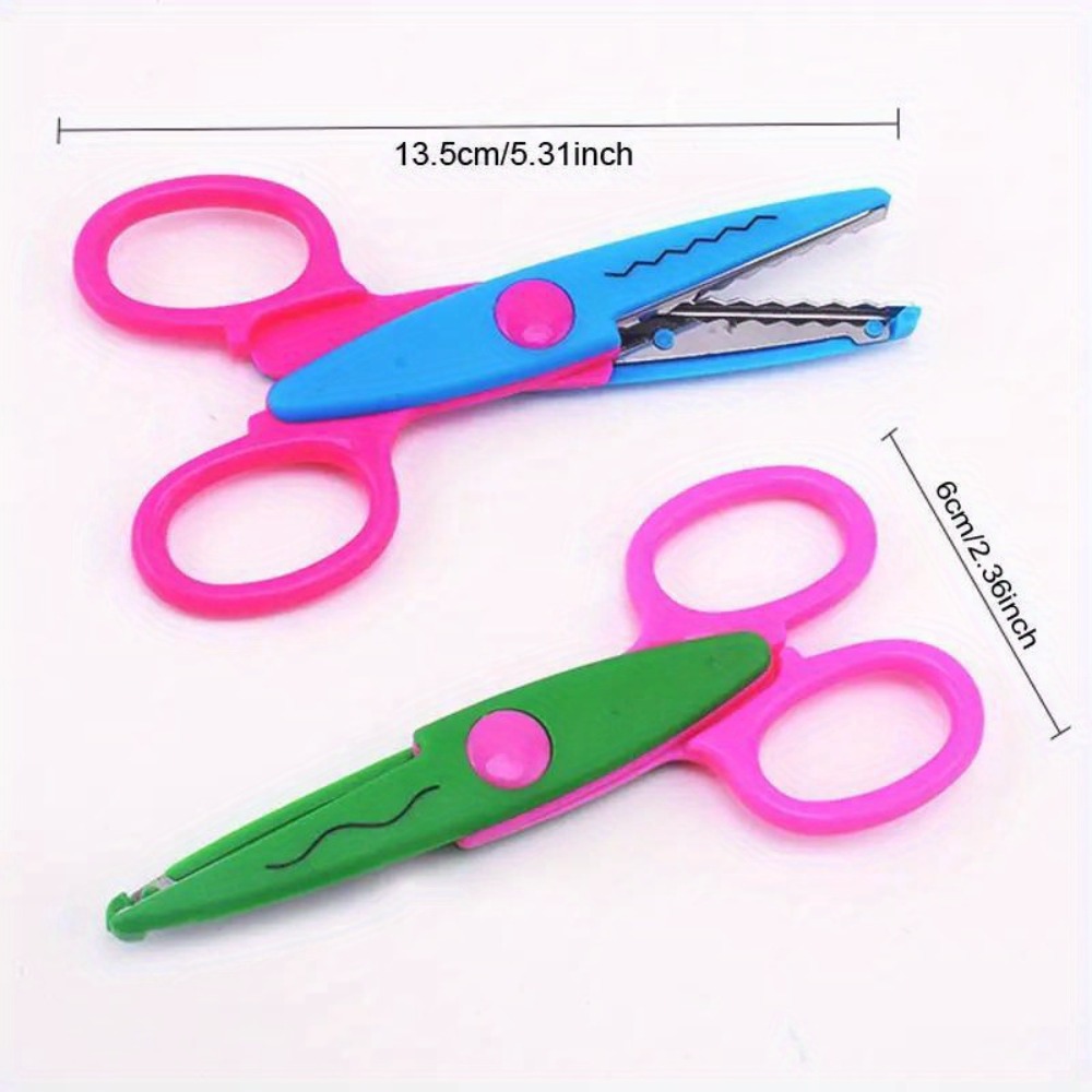 6Pcs/Set Decorative Wavy Sciss - огляд і ціна Art Craft 5 Year Old