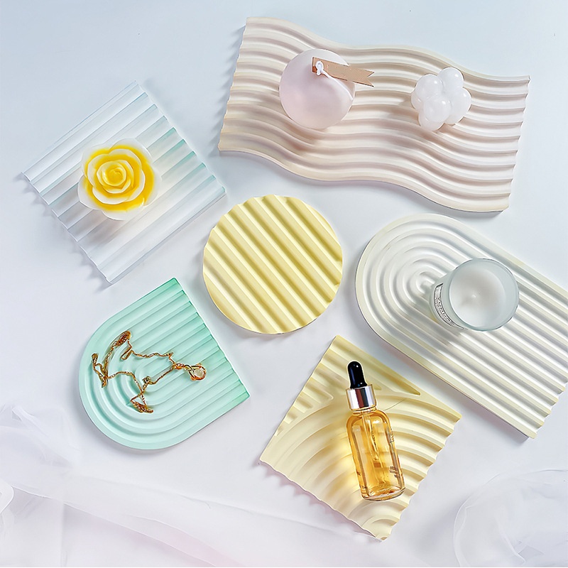 DIY Striped Wave Tray Mold For - огляд і ціна Art Craft Things