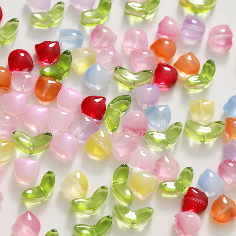 Lampwork  Flower Beads 30Pcs M - огляд і ціна Art Craft Project